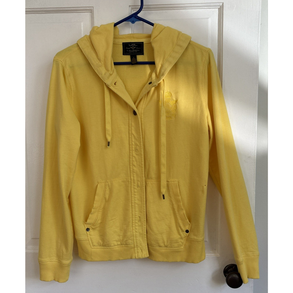 VTG Lauren Jeans Co Ralph Lauren 100% Cotton Women's Jacket Spring Trucker | S